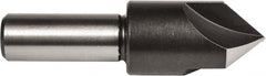 Union Butterfield - 3/8" Head Diam, 1/4" Shank Diam, 3 Flute 100° High Speed Steel Countersink - Exact Tool & Supply