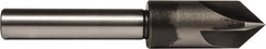 Union Butterfield - 7/8" Head Diam, 1/2" Shank Diam, 4 Flute 82° High Speed Steel Countersink - Exact Tool & Supply