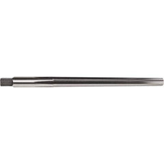 Union Butterfield - #6 Pin, 0.354" Diam, 0.2773" Small End, 23/64" Diam Straight Shank, 3-11/16" Flute, Taper Pin Reamer - Exact Tool & Supply