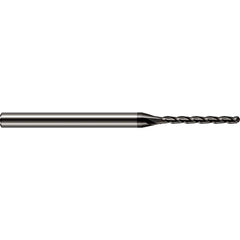 Harvey Tool - Ball End Mills; Mill Diameter (Inch): 3/32 ; Mill Diameter (Decimal Inch): 0.0930 ; Number of Flutes: 3 ; Length of Cut (Inch): 1-1/8 ; Length of Cut (Decimal Inch): 1.1250 ; Material: Solid Carbide - Exact Tool & Supply