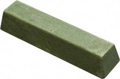 Camel Grinding Wheels - 1 Bar C-3 Compound - Compound Grade Extra Fine, 2,000 Grit, Green, For Fine Polishing, Use on Aluminum, Stainless Steel & Steel - Exact Tool & Supply
