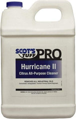Scot's Tuff - 1 Gal Bottle Oil Removal - Liquid, Biodegradable Cleaner & Degreaser, Citrus - Exact Tool & Supply