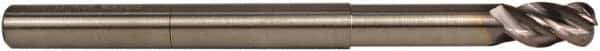 M.A. Ford - 20mm, 4 Flute, Single End, Solid Carbide, 0.5mm Corner Radius End Mill - 152mm OAL, 35/38° Helix, Right Hand Flute, 40mm LOC, Right Hand Cut, 102mm Extended Reach - Exact Tool & Supply