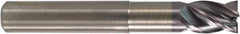 M.A. Ford - 10mm, 15mm LOC, 10mm Shank Diam, 72mm OAL, 4 Flute, Solid Carbide Square End Mill - Single End, ALtima Finish, 35/38° Helix, Centercutting, Right Hand Cut, Right Hand Flute, Series 177S - Exact Tool & Supply
