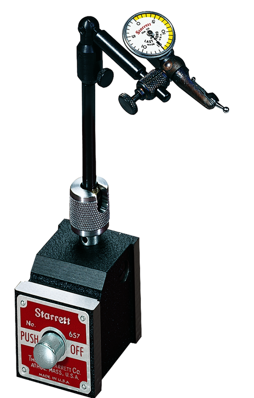 657B MAGNETIC BASE W/IND - Exact Tool & Supply