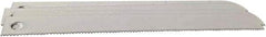 Disston - 5" Long x 1/2" Thick, Bi-Metal Reciprocating Saw Blade - Straight Profile, 18 TPI, Toothed Edge, Universal Shank - Exact Tool & Supply