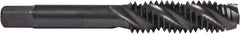 Union Butterfield - 7/16-14 UNC 3 Flute 2B/3B Plug Spiral Flute Tap - High Speed Steel, Oxide Finish, 3-5/32" OAL, Right Hand Flute, Right Hand Thread, H3, Series 1591 - Exact Tool & Supply
