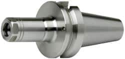 Accupro - 3/64" to 3/4" Capacity, 2.95" Projection, BT30 Taper Shank, DA180 Collet Chuck - 0.0002" TIR, Through-Spindle - Exact Tool & Supply