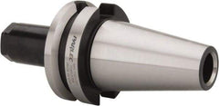 Parlec - 3/64" to 9/16" Capacity, 2.95" Projection, BT40 Taper Shank, DA100 Collet Chuck - 0.0004" TIR, Through-Spindle - Exact Tool & Supply