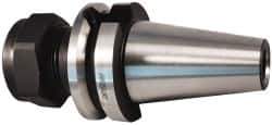 Parlec - 3/64" to 3/4" Capacity, 2.95" Projection, BT30 Taper Shank, TG/PG 75 Collet Chuck - 0.0002" TIR, Through-Spindle - Exact Tool & Supply