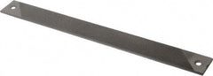 PFERD - 14" Long, Smooth Cut, Flat American-Pattern File - Single Cut, 0.38" Overall Thickness, Flexible - Exact Tool & Supply