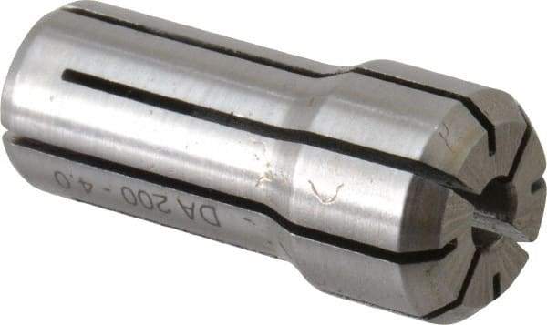 Parlec - 0.1575 Inch, Series DA200 Double Angle Collet - 1-3/16 Inch Overall Length, 0.539 Inch Overall Diameter - Exact Tool & Supply