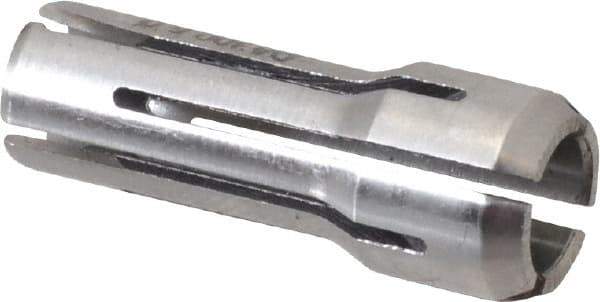 Parlec - 0.2362 Inch, Series DA300 Double Angle Collet - 1 Inch Overall Length, 3/8 Inch Overall Diameter - Exact Tool & Supply