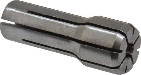 Parlec - 0.0984 Inch, Series DA300 Double Angle Collet - 1 Inch Overall Length, 3/8 Inch Overall Diameter - Exact Tool & Supply