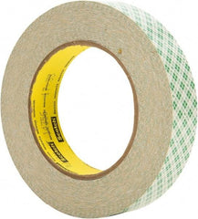 3M - 36 Yd Rubber Adhesive Double Sided Tape - 5 mil Thick, Paper Liner - Exact Tool & Supply