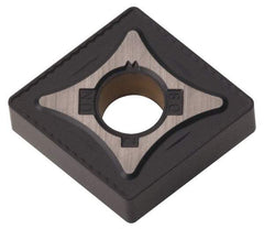 Kennametal - CNMG542 UN Grade KCK20 Carbide Turning Insert - TiCN/Al2O3 Finish, 80° Diamond, 5/8" Inscr Circle, 1/4" Thick, 1/32" Corner Radius - Exact Tool & Supply