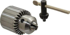 Accupro - JT6, 3/64 to 1/2" Capacity, Tapered Mount Drill Chuck - Keyed, 46mm Sleeve Diam, 62mm Open Length - Exact Tool & Supply