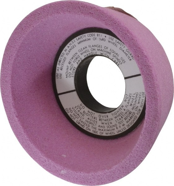 Grier Abrasives - 4" Diam, 1-1/4" Hole, 1-1/2" Thick, 80 Grit Type 11 Tool & Cutter Grinding Wheel - Exact Tool & Supply