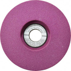 Grier Abrasives - 7" Diam x 1-1/4" Hole x 1" Thick, J Hardness, 60 Grit Surface Grinding Wheel - Aluminum Oxide, Type 5, Medium Grade, 3,600 Max RPM, Vitrified Bond, One-Side Recess - Exact Tool & Supply