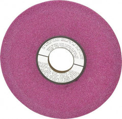Grier Abrasives - 6" Diam, 1-1/4" Hole Size, 1/2" Overall Thickness, 60 Grit, Type 12 Tool & Cutter Grinding Wheel - Medium Grade, Aluminum Oxide, J Hardness, Vitrified Bond, 4,138 RPM - Exact Tool & Supply