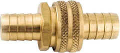 ANDERSON METALS - 3/4 GHT Garden Hose Barb Set - Lead Free Brass, Standard Shank Male/Female Set Connector - Exact Tool & Supply
