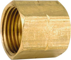 ANDERSON METALS - 3/4 GHT Garden Hose Female Union - Lead Free Brass, Female Hose to Female Hose Connector - Exact Tool & Supply