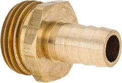 ANDERSON METALS - 3/4 GHT Garden Hose Barb x Male - Lead Free Brass, Male Hose to Barb Connector - Exact Tool & Supply