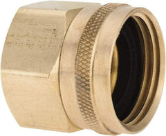 ANDERSON METALS - 3/4 FGHT & 3/4 FPT Garden Hose Female x FIP Swivel - Lead Free Brass, Female Hose to Female Pipe Swivel Connector - Exact Tool & Supply