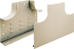 Hubbell Wiring Device-Kellems - 10.93 Inch Long x 7.27 Inch Wide x 1.62 Inch High, Raceway Fitting - Ivory, For Use with HBL4750 Series Raceways - Exact Tool & Supply