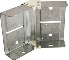 Hubbell Wiring Device-Kellems - 6.04 Inch Long x 4.59 Inch High, Raceway Elbow End - 45°, Ivory, For Use with HBL4750 Series Raceways - Exact Tool & Supply