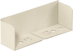 Hubbell Wiring Device-Kellems - 4.59 Inch Long x 1.31 Inch Wide x 1.64 Inch High, Rectangular Raceway Fitting - Ivory, For Use with HBL4750 Series Raceways - Exact Tool & Supply