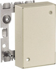 Hubbell Wiring Device-Kellems - 2.82 Inch Long x 1.13 Inch Wide x 4.54 Inch High, Rectangular Raceway Box - Ivory, For Use with HBL500 Series Raceways and HBL750 Series Raceways - Exact Tool & Supply