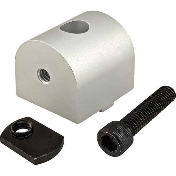 80/20 Inc. - 1-1/2" Wide x 1-1/2" High x 1-1/2" Long Open Shelving Pivot Nub - Exact Tool & Supply