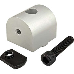 80/20 Inc. - 1-1/2" Wide x 1-1/2" High x 1-1/2" Long Open Shelving Pivot Nub - Exact Tool & Supply