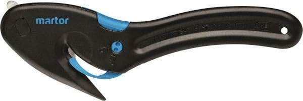 Martor USA - Fixed Safety Utility Knife - Black Handle - Exact Tool & Supply