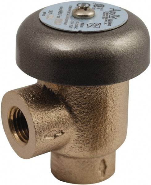 Conbraco - 1/2" Pipe, 125 Max psi, Bronze, Coated Lead Free Bronze, Atmospheric Type Vacuum Breaker Valve - Silicon Carbide Seal, Female NPT End Connections, Use with Potable Water Applications - Exact Tool & Supply