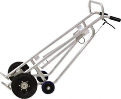 Valley Craft - 1,000 Lb Load Capacity, 30 & 55 Gal Drum Hand Truck - For 30 Gal & 55 Gal Drums - Exact Tool & Supply