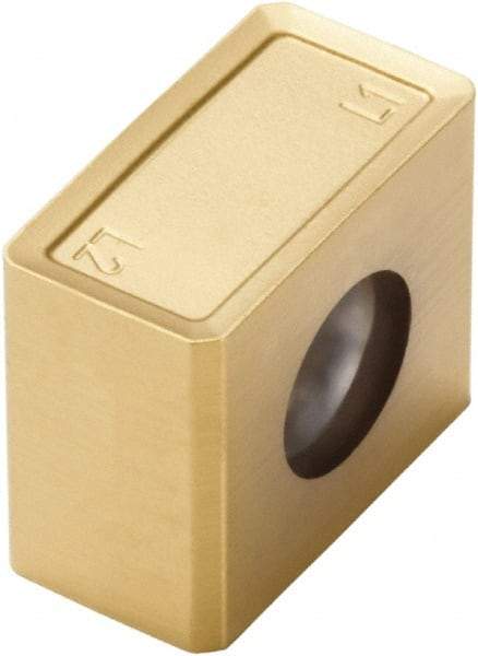 Seco - LNHQ140708 M11 Grade F40M Carbide Milling Insert - TiAlN/TiN Finish, 0.295" Thick - Exact Tool & Supply