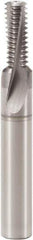 Seco - M10x1.50 Metric Coarse, 0.307" Cutting Diam, 3 Flute, Solid Carbide Helical Flute Thread Mill - Internal Thread, 0.799" LOC, 2.913" OAL, 10mm Shank Diam - Exact Tool & Supply