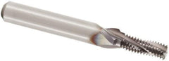 Seco - 3/8-19 BSP, 0.547" Cutting Diam, 3 Flute, Solid Carbide Helical Flute Thread Mill - Internal Thread, 1.394" LOC, 4.016" OAL, 18mm Shank Diam - Exact Tool & Supply