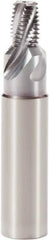 Seco - 3/8-18 NPT, 0.53" Cutting Diam, 4 Flute, Solid Carbide Helical Flute Thread Mill - Internal Thread, 0.528" LOC, 3.189" OAL, 18mm Shank Diam - Exact Tool & Supply