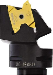 Seco - System Size C5, Right Hand Cut, 0.2559" Max Depth of Cut, 0.1181" Max Width of Cut, Modular Cutoff Cutting Unit Head - X4GK25.. Insert Style, 2.3622" Head Length, 1.378" Center to Cutting Edge, Series Jetstream, Seco-Capto - Exact Tool & Supply