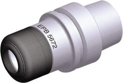 Seco - HSK32E Taper Shank 7mm Hole End Mill Holder/Adapter - 16mm Nose Diam, 50mm Projection, Through Coolant - Exact Tool & Supply