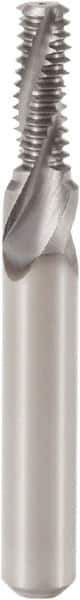 Seco - M14x2.00 Metric Coarse, 0.429" Cutting Diam, 4 Flute, Solid Carbide Helical Flute Thread Mill - Internal Thread, 1.142" LOC, 3-1/2" OAL, 14mm Shank Diam - Exact Tool & Supply