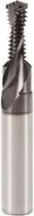 Seco - M8x1.00 Metric Coarse, 0.267" Cutting Diam, 2 Flute, Solid Carbide Helical Flute Thread Mill - Internal Thread, 2.913" OAL, 10mm Shank Diam - Exact Tool & Supply