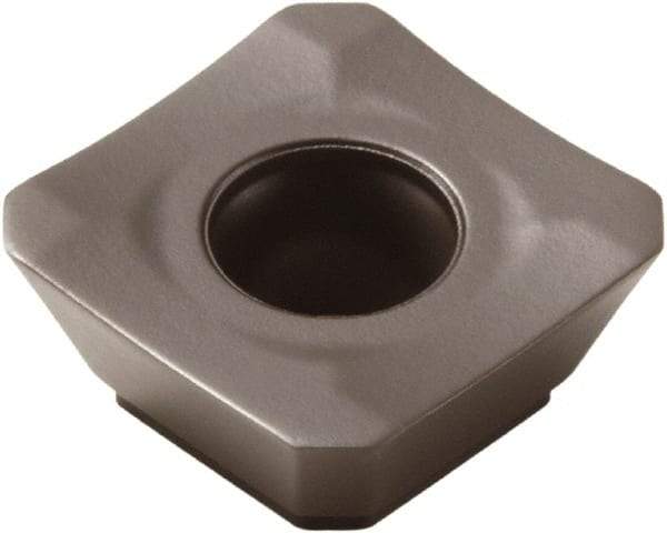 Seco - SEEX09T3 M08 Grade T350M Carbide Milling Insert - TiCN/Al2O3 Finish, 0.156" Thick, 3/8" Inscribed Circle - Exact Tool & Supply