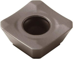 Seco - SEEX09T3 M08 Grade T350M Carbide Milling Insert - TiCN/Al2O3 Finish, 0.156" Thick, 3/8" Inscribed Circle - Exact Tool & Supply