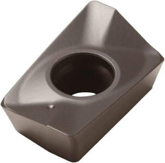 Seco - XOMX180612 M14 Grade MK2050 Carbide Milling Insert - TiSiN/TiAlN Finish, 1/4" Thick, 0.441" Inscribed Circle - Exact Tool & Supply