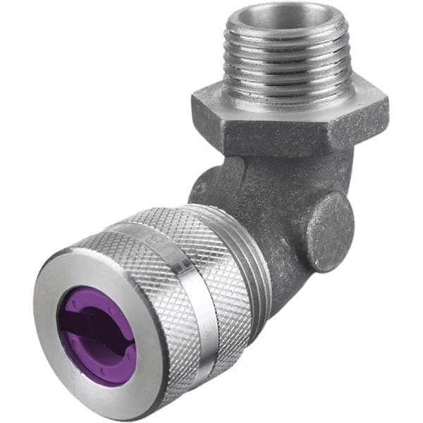 Hubbell Wiring Device-Kellems - 0.75 to 0.88" General Elbow Strain Relief Cord Grip - Exact Tool & Supply