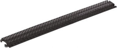 Vestil - 40" Long x 5-1/2" Wide x 3/4" High, Rubber Ramp Cable Guard - 2,200 Lb Load Limit - Exact Tool & Supply